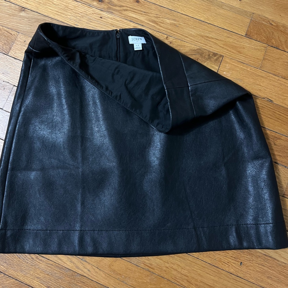 J. Crew Black Mini Skirt